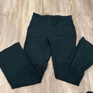 Dark green dress pants leggings